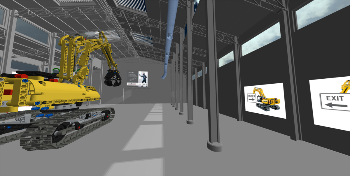 Softwarelösung für Virtual Reality im Maschinenbau
